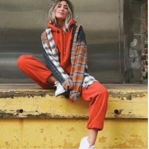 Bdg patchwork flannel brown